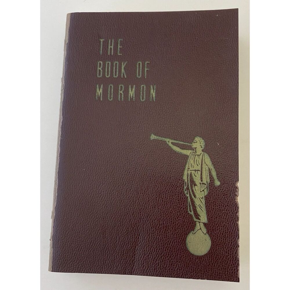 THE BOOK OF MORMON 1948 Copyright 1950 George Albert Smith - VTG Soft Cover